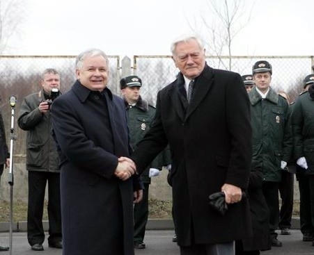 Lech Kaczyński i Valdas Adamkus